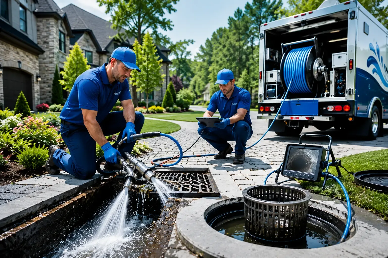 Local outdoor drain cleaning professionals in Gerlaw, IL